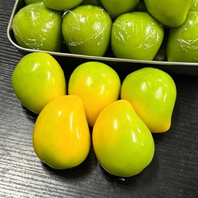 Crispy Mango Stress Ball Squeeze Toy Color-Changing ASMR Fidget Ball