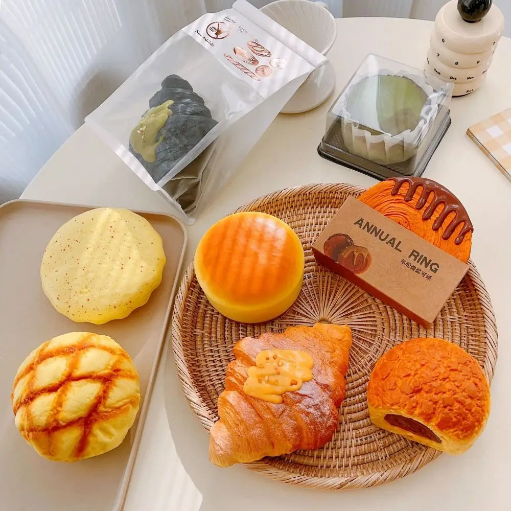 Simulation Bread Slow Rebound Squeeze Toy Fidget Toy