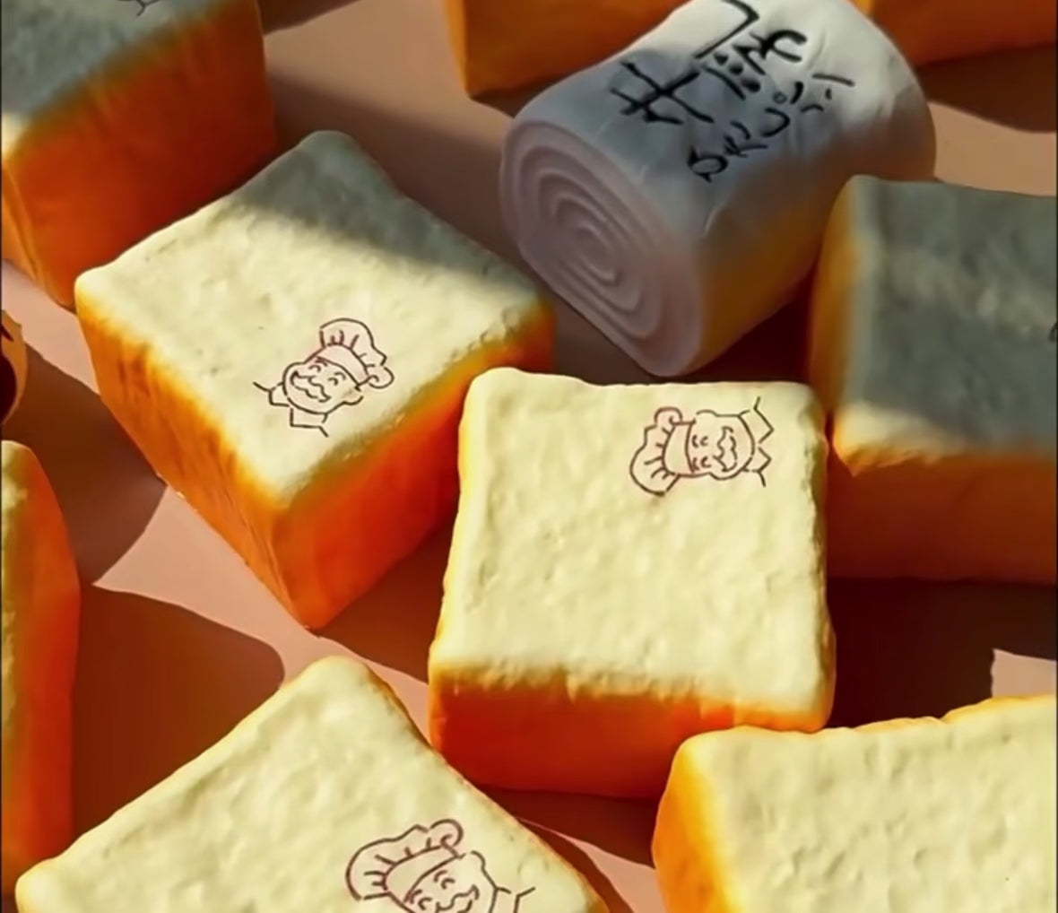 Soft French toast cloud squishy!