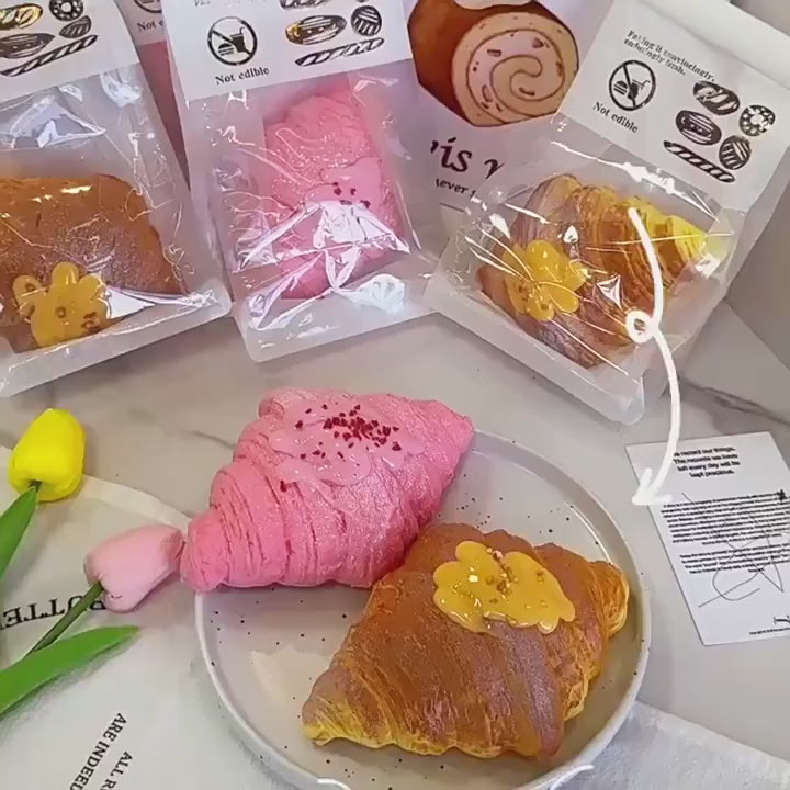 Simulation Bread Slow Rebound Squeeze Toy Fidget Toy